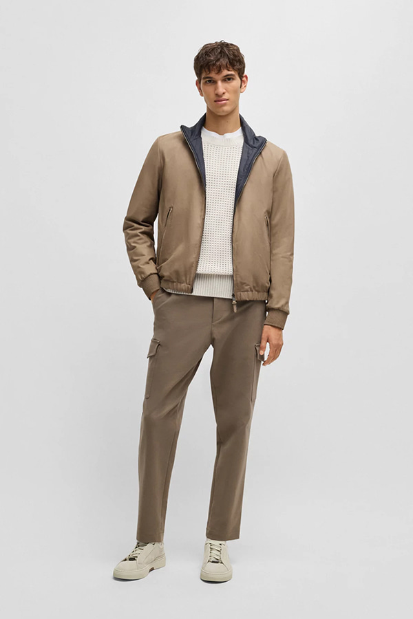 ΔΕΡΜΑΤΙΝΟ-ΜΠΟΥΦΑΝ BOSS CAMEL - 376